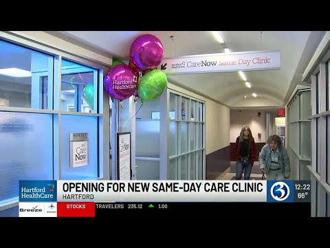MEDICAL ROUNDS Opening of new same-day care clinic by WFSB 3