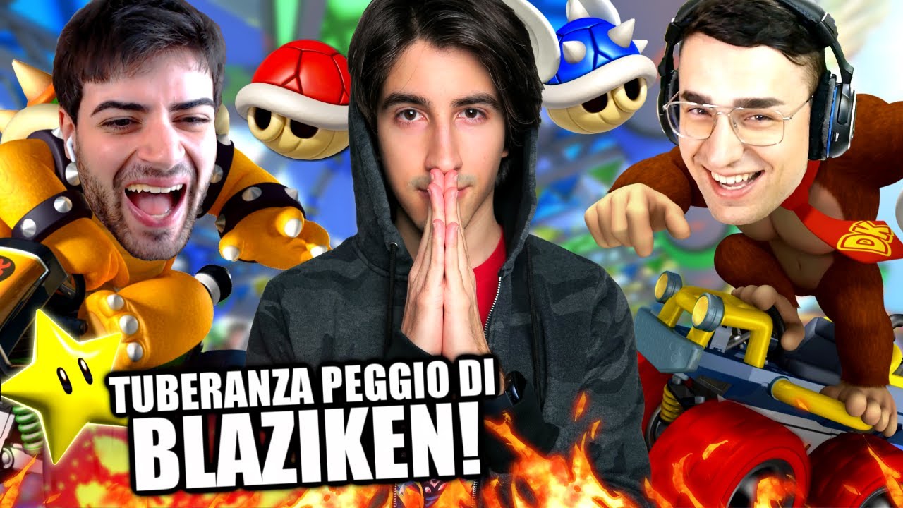 TUBERANZA LITIGA con i BOT al POSTO di BLAZIKEN! ASSURDO 😂 Mario Kart 8 Deluxe Gameplay ITA