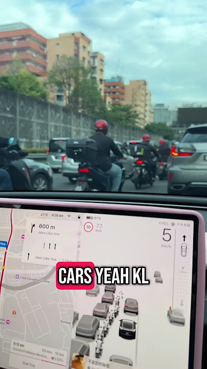 Motorcycles Jam in Kuala Lumpur #kualalumpur #motorcycle #trafficjam #kl #tesla