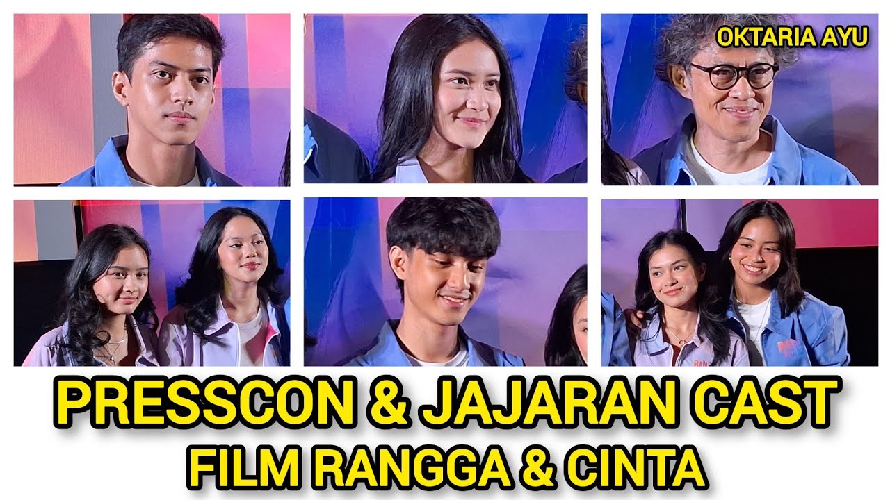 PRESS CONFERENCE DAN JAJARAN CAST FILM RANGGA & CINTA #pressconference #video #film 