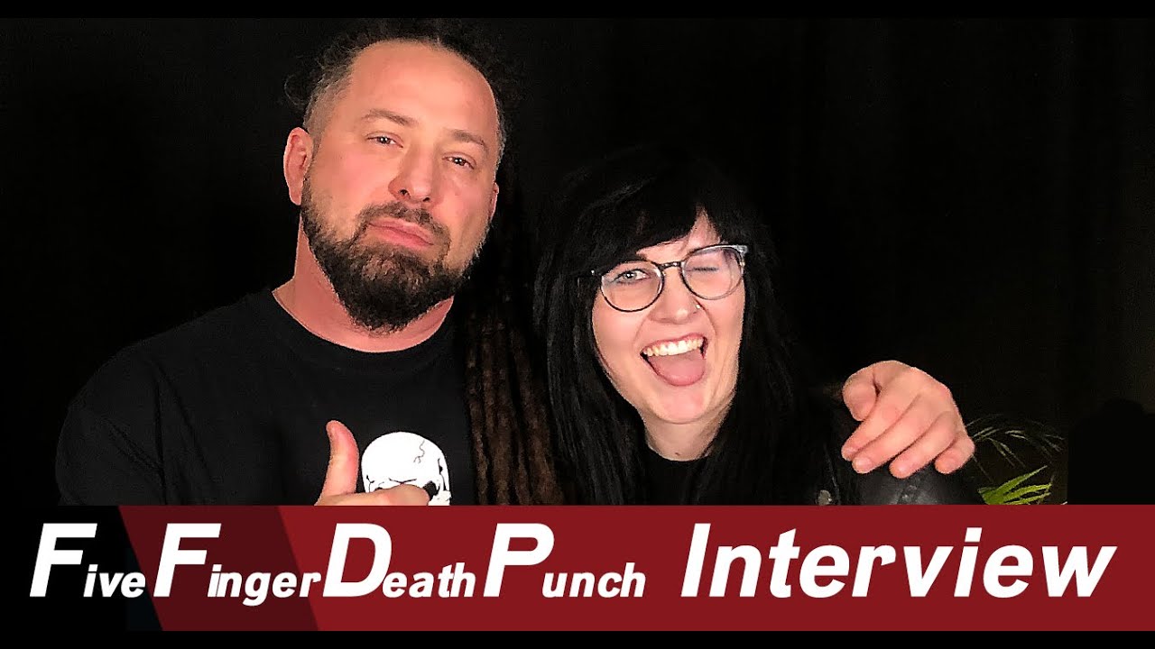 Patch Brodé Five Finger Death Punch - Écusson Knuckle Officiel à Coudre - Décor Punk Metal
