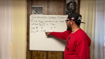 Consecutive Integer Word Problems @AllThisMath