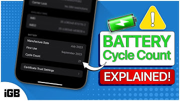 Hoe controleer je het aantal batterijcycli van je iPhone 15?