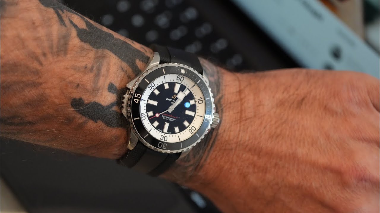 Zegarek Breitling Superoceon 46mm ref A17378 prawdziwa legenda 