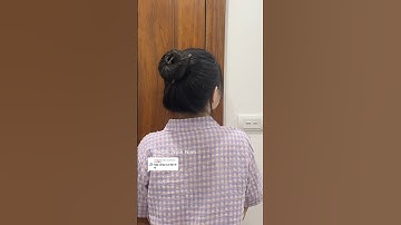 Búi tóc với kẹp càng cua #goclamdep #tettoc #buitoc #buitocphong