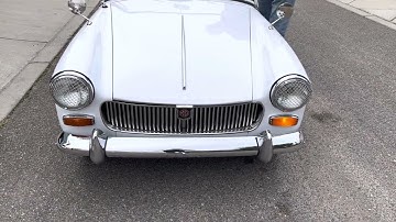 1965 MG Midget working lights