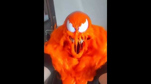 “Man Transforms into Orange Venom | Insane AI VFX Transformation!” #aianimation #marvel #ai