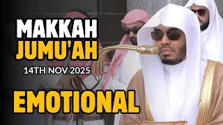 Download Lagu EMOTIONAL Jumu'ah Salah - 14.11.2025 | Sheikh Yasser al-Dosari | #ياسر_الدوسري MP3