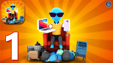 Grind and Sell - Gameplay Walkthrough Part 1 - Collect Metal and Recycle It into Phones (Android)