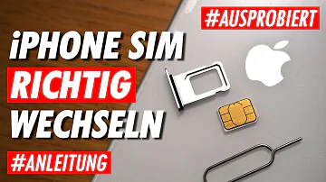 Wie tausche ich meine SIM-Karte Wenn ich ein neues Format benötige?