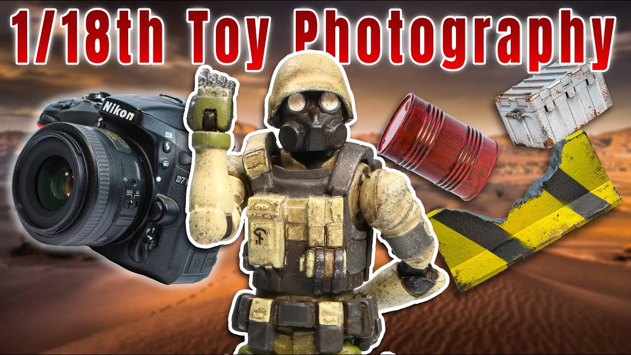 What makes a figure TOO PRICEY? 1/18th Acid Rain FAV A04 Sand Bunker Review + Toy Photography!