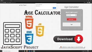 Age Calculator JavaScript screenshot 4