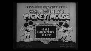 Mickey Mouse – The Grocery Boy (1932) – original Columbia titles