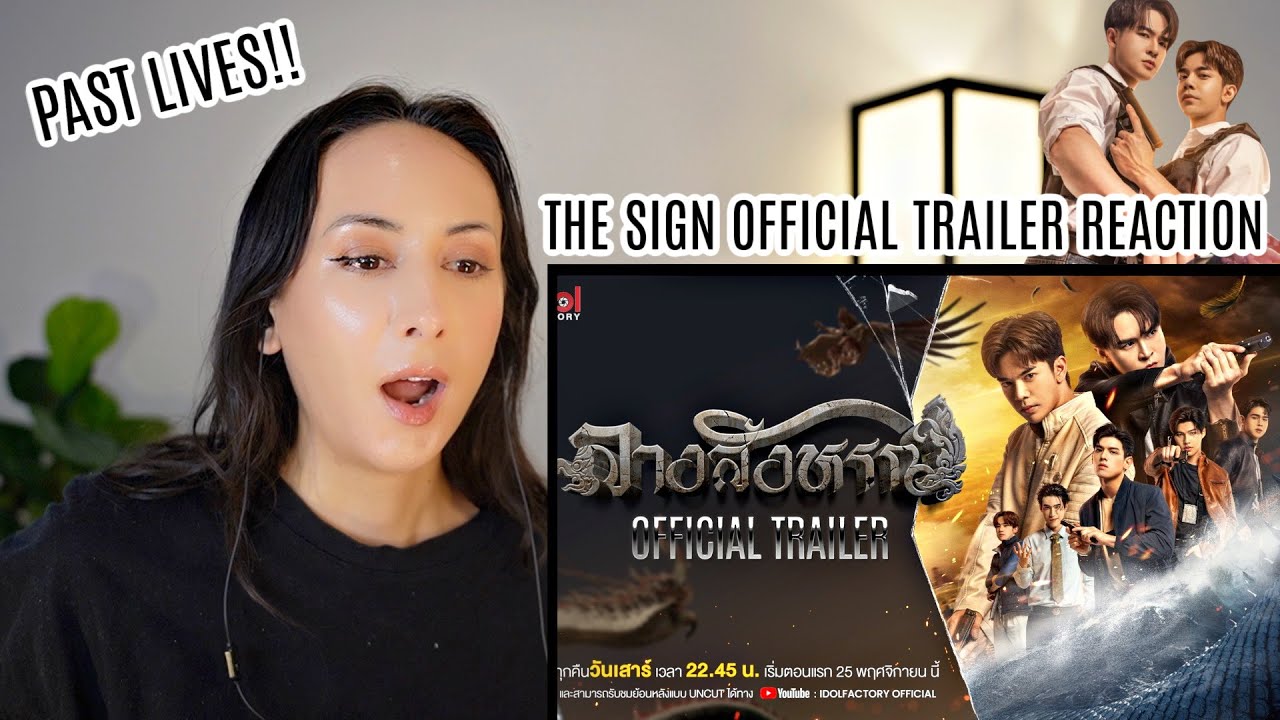 [ Official Trailer ] THE SIGN ลางสังหรณ์ REACTION | New Thai BL video thumbnail