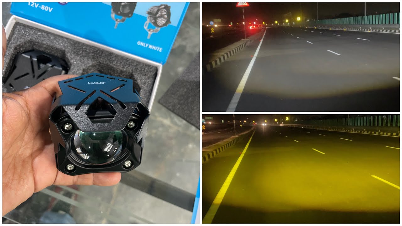 Wahh Kya Upgrade hai 😎😎... HJG Future Eye 1 Led Fog Light 60W. Contact