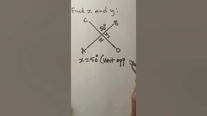 Grade 9 Geometry of Straight Lines | Vertical opposite angle and straight line angles #maths