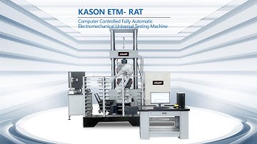 ISO 6892-1, ASTM E8 KASON Robot Fully Automatic Testing Machine System