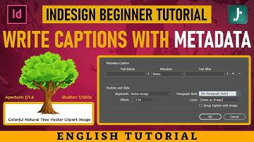 Eenvoudige bewerkingstechnieken voor InDesign-bijschriften (met metagegevens)