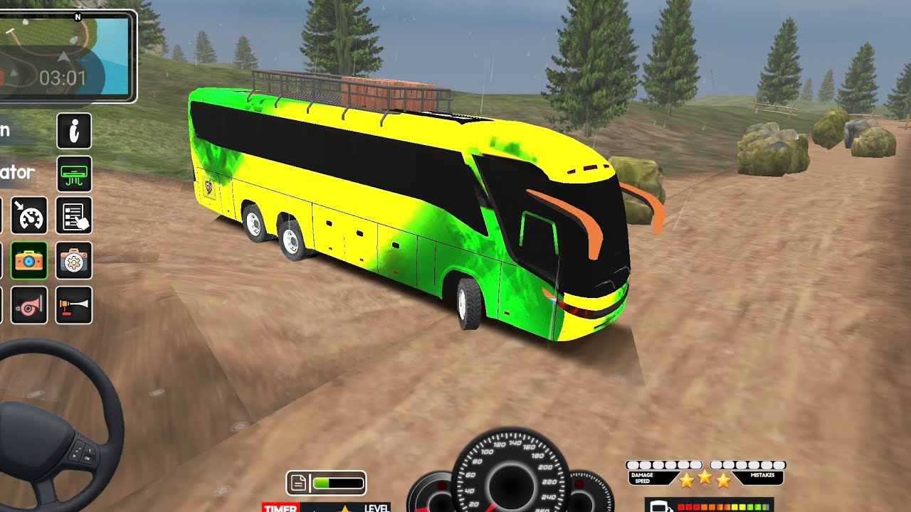 Coach Bus Simulator IndiaOff-road Driving Bus Game | New Update 2026 Full Gameplay Video Part #4 