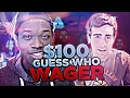$100 GUESS WHO WAGER VS KING OF THE 4TH QUARTER!!!