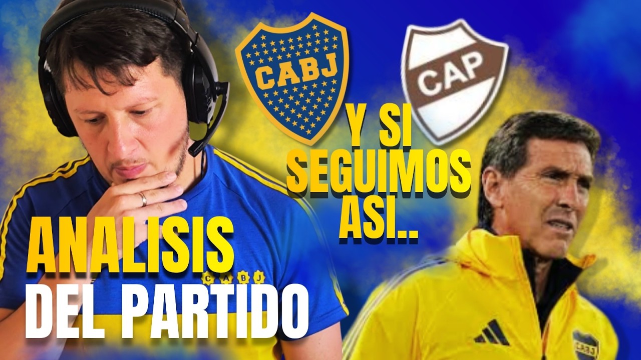 BOCA 0 PLATENSE 0 SIno cambiamo a tiempo