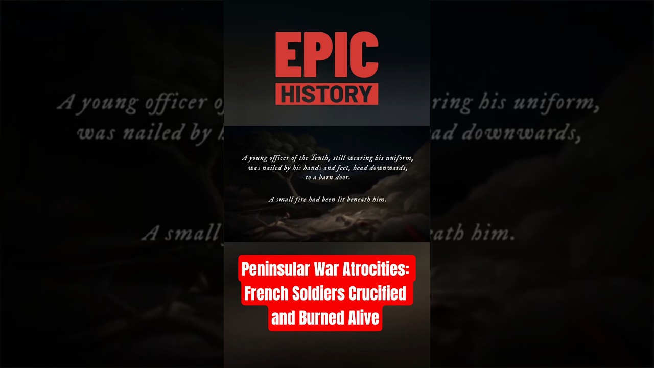 Peninsular War Atrocities: French Soldiers Crucified and Burned Alive