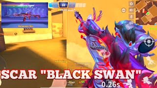 Scar Black Swan Skin Gameplay Mini World Royale