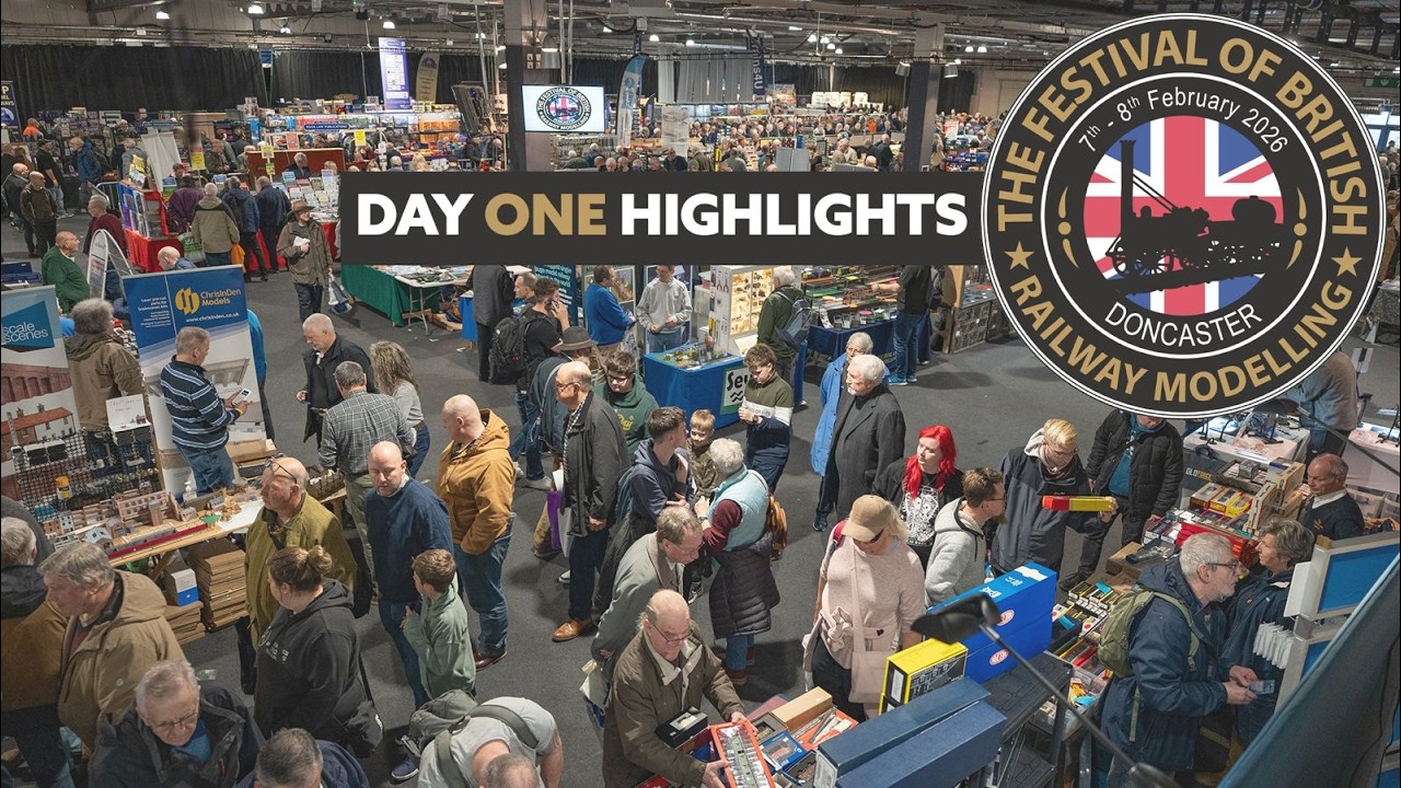 Внутри Фестиваля британского железнодорожного моделирования 2026 | Основные моменты первого дня