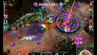 Awesome Lee Sin double kill