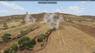 ARMA 3 Simple Crater 155mm HE Test