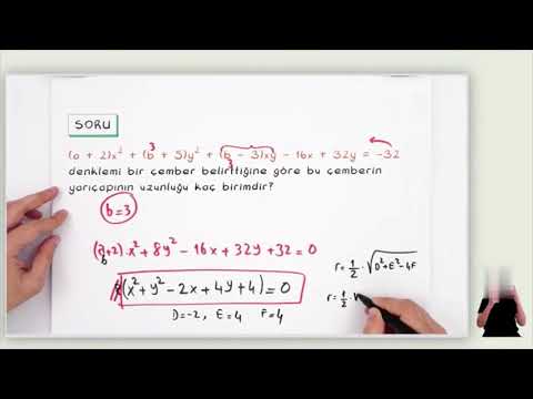 12. Sınıf Matematik | Çemberin Analitik İncelenmesi - Çember Denklemi (Analitik Geometri - 1) (Özet)