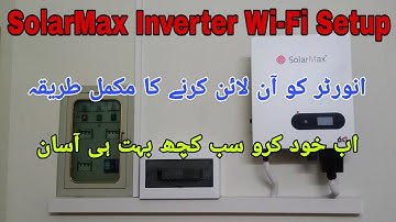 SolarMax OnGrid Inverter 5G & 6G Wi-Fi Complete Setup | Wi-Fi Setting | SolarMax 6G
