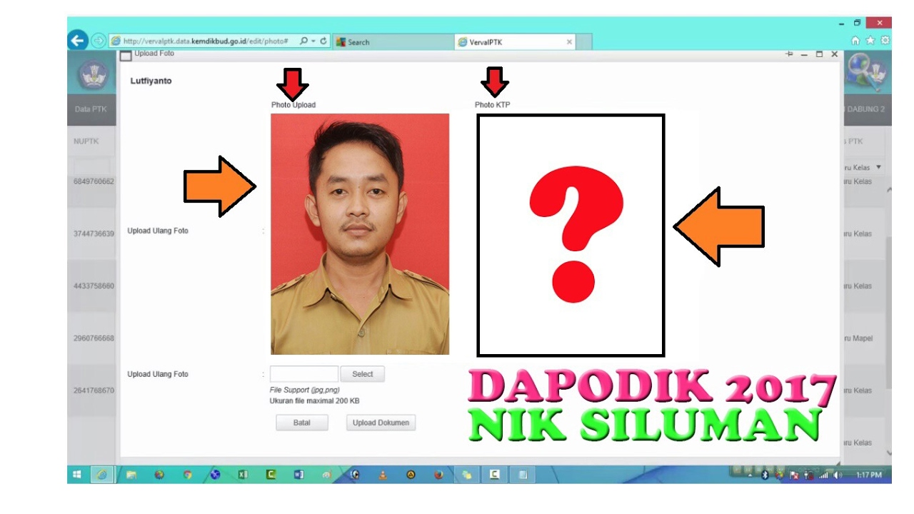 DAPODIK 2017 [MENOLAK NIK SILUMAN] 