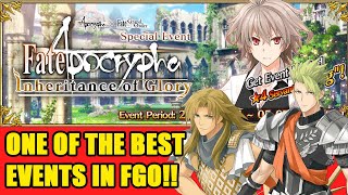 Fgo One Of The Best Events Is Here Fate Apocrypha Inheritance Of Glory Details Fate Grand Order Youtube