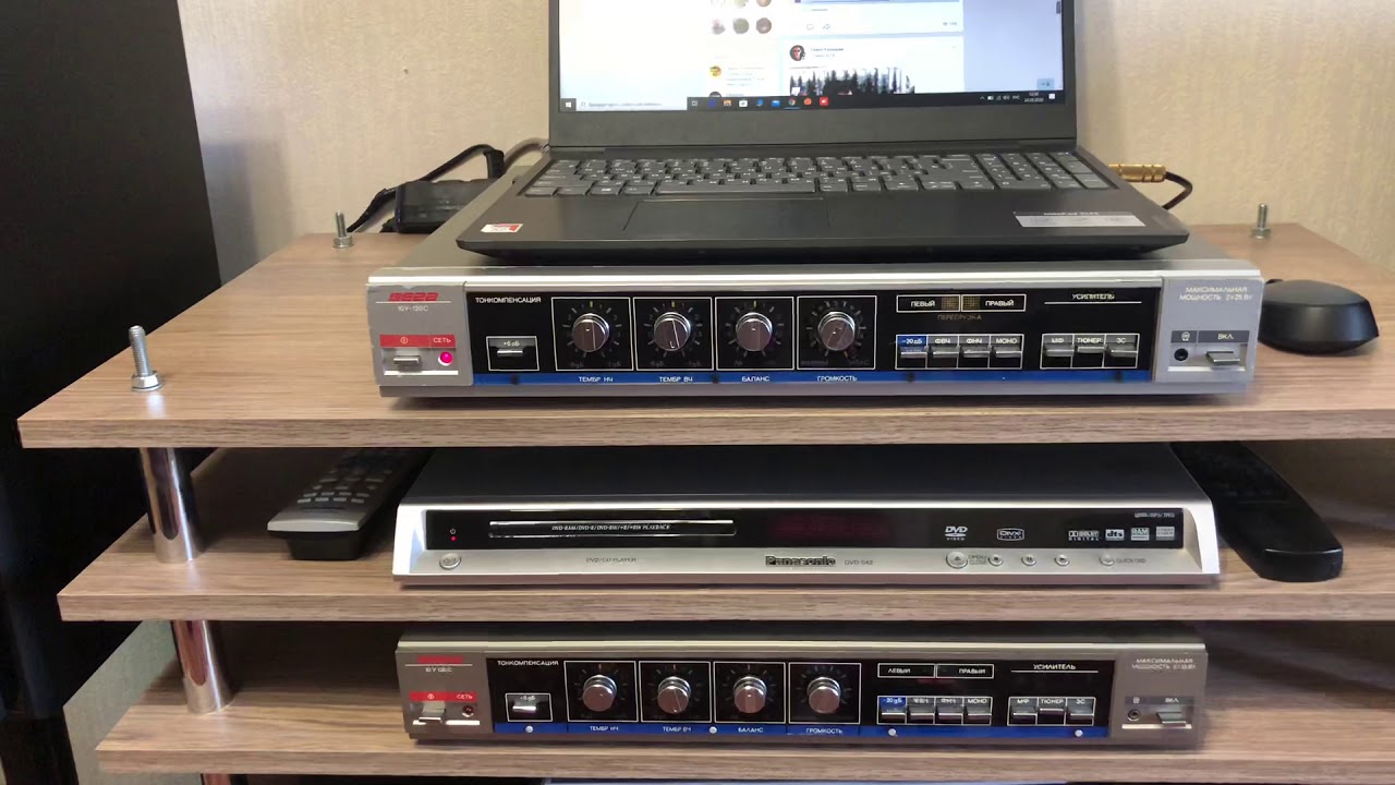 Усилитель Вега 120 (1992 год) - YouTube