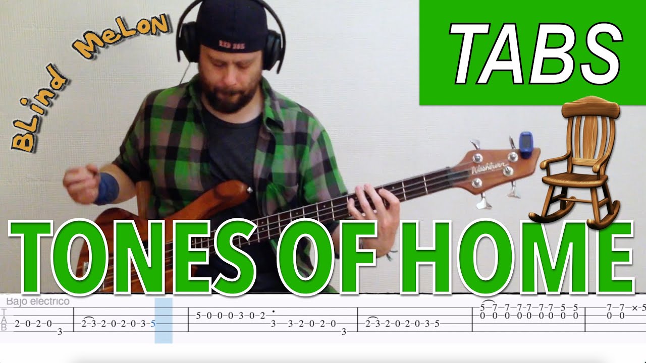 Tones of Home bass tabs cover - Blind Melon Tones of Home bass tabs cover - Blind Melon