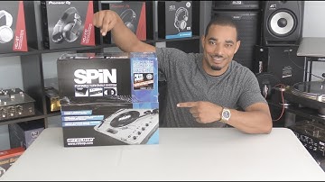 Reloop Spin Portable Scratch Turntable Unboxing