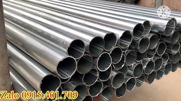 Cách chặt ống tuýp phi 48 dày 1,8ly siêu nhanh bằng khuôn