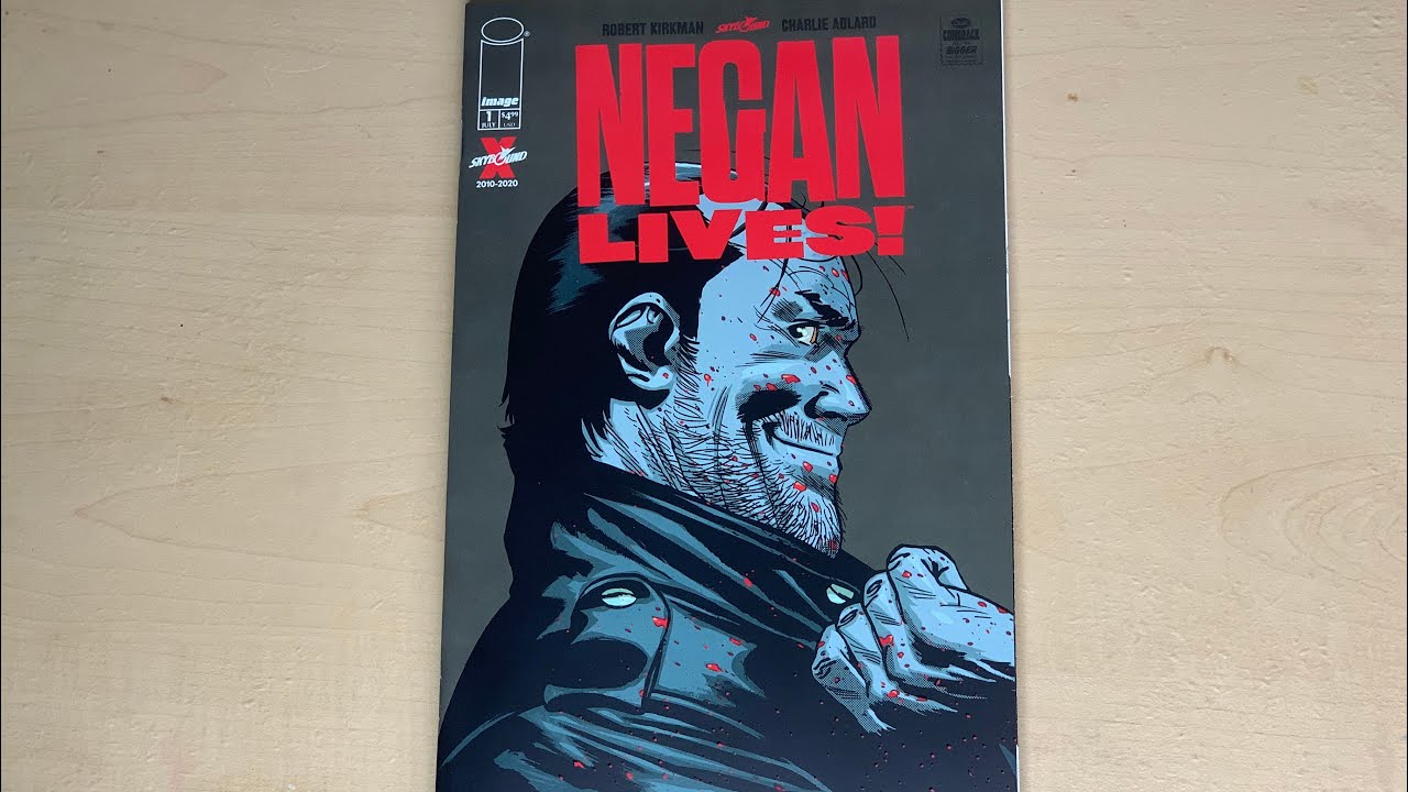 NEGAN LIVES #1 SECOND PRINT BRONZE FOIL CGC 9.6 (INSTOCK) C59