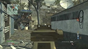 MW3 Team Defender MOAB on Mission - MP7