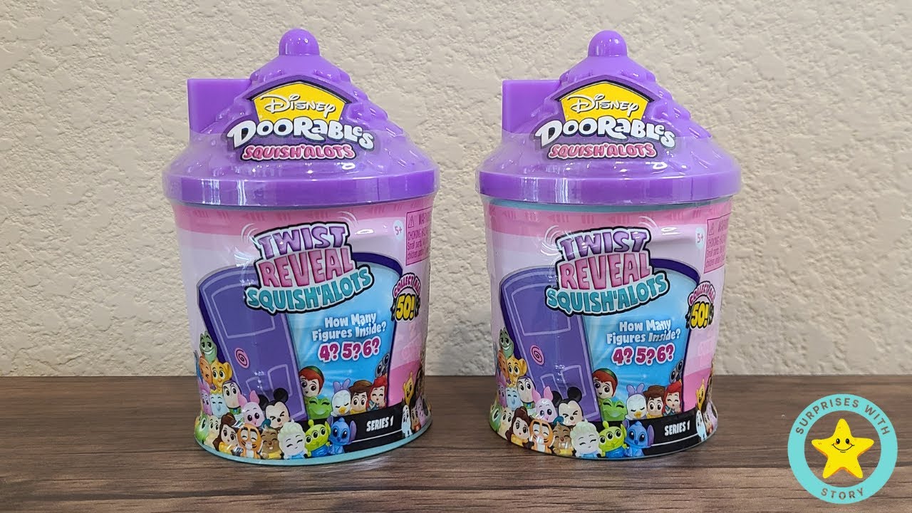 Disney Doorables Squish a Lots Series 1 Blind Box Unboxing Review 