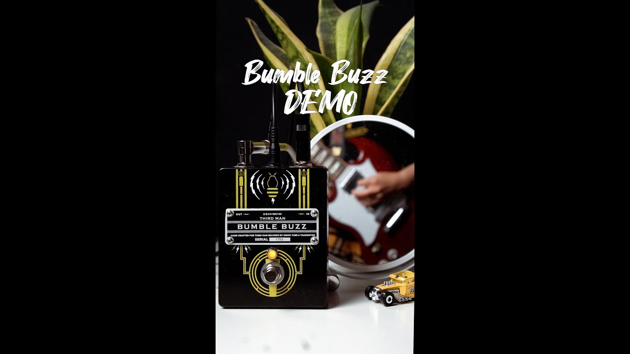 Third Man Bumble Buzz Fuzz Pedal DEMO (Jack White guitar tones)