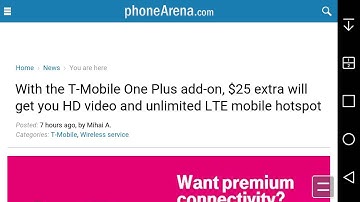 T-Mobile Launches T-Mobile One Plus for $25 Extra for 1080p HD Video & Unlimited LTE Mobile Hotspot