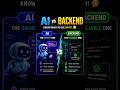 AI vs Backend — This Will Surprise You 😳 #shorts