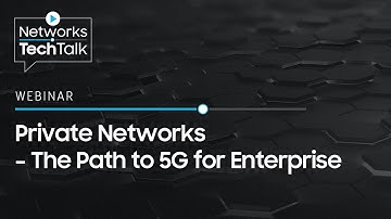 The Path to 5G for Enterprise