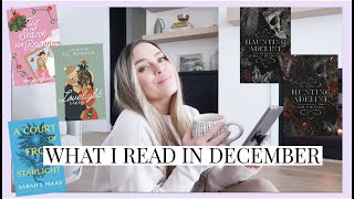 What I Read In December! Reading Wrap Up *bookish* by Alliy Scott 2,133 views 1 year ago 18 minutes