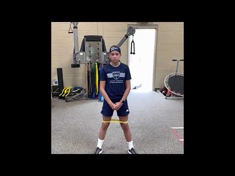 Romeo Middle School XC strength and activation exercises