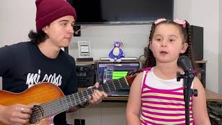 Miniatura de "Impactante voz😭❤️ niña de 5 años canta el tema "Todo va a estar bien" de Redimi2/ Evancraft"