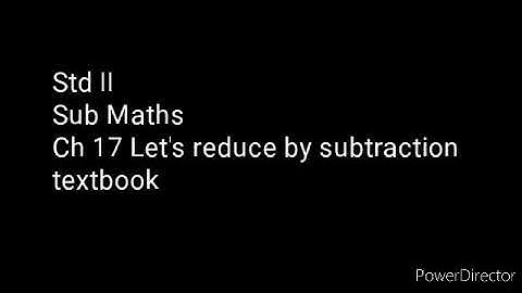 Std 2 Sub Maths ch 17 Let