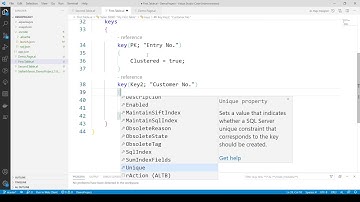 What are table keys? | Microsoft Dynamics 365 Business Central Development